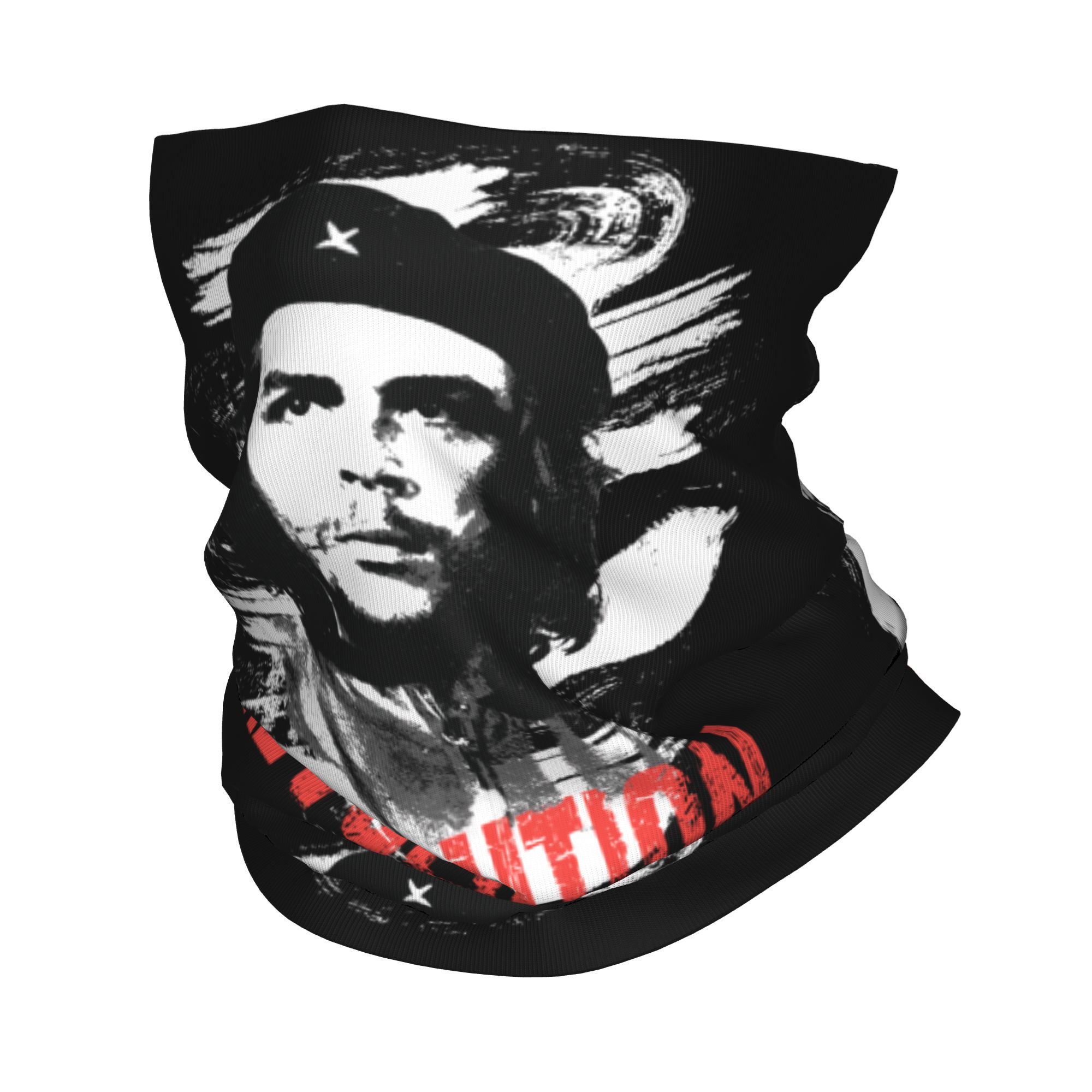 Neck Gaiter Fleece - Aangepaste Che Guevara Revolutie Bandana Halswarmer