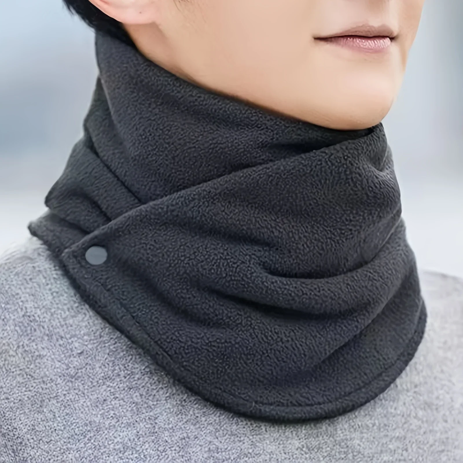Neck Gaiter Fleece - Nieuwe Lam Fleece voor Vrouwen Sjaals