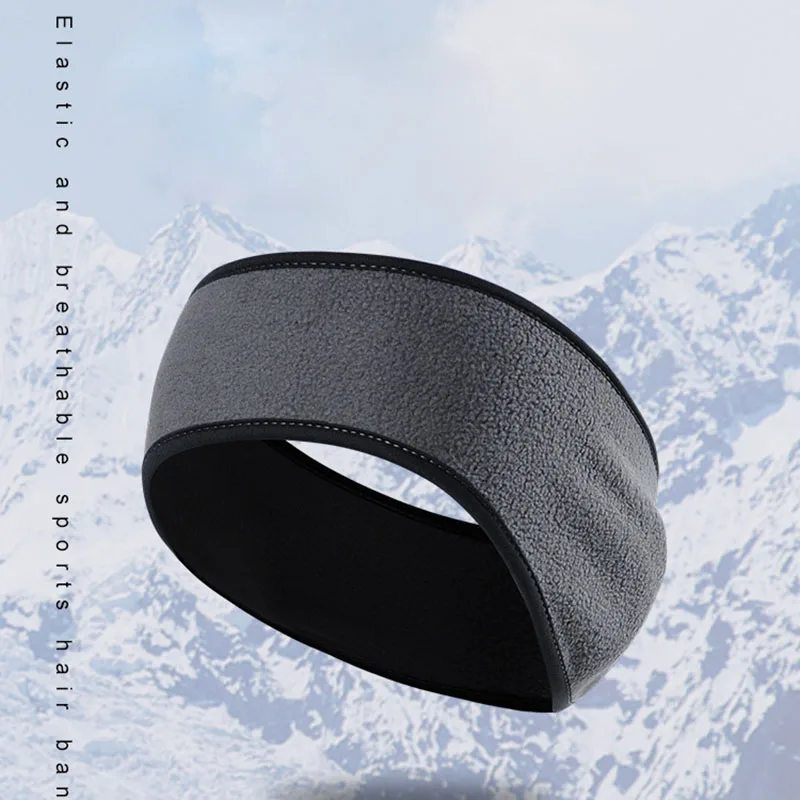 Winter Headband Fleece - Outdoor Winter Fleece Oorwarmers Sport Hoofdband