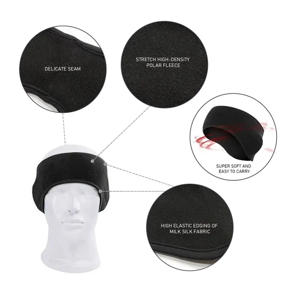 Winterwarmer Hoofdband Ademend - Winter Headband Fleece recensie en prijs