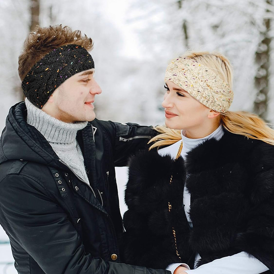 SSUNTAK Dames Winter Gebreide  - Fleece Ear Warmer Band recensie en prijs