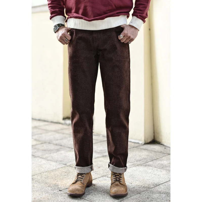 Saucezhan Heren Jeans Bruine J - Levis Jeans 501 recensie en prijs