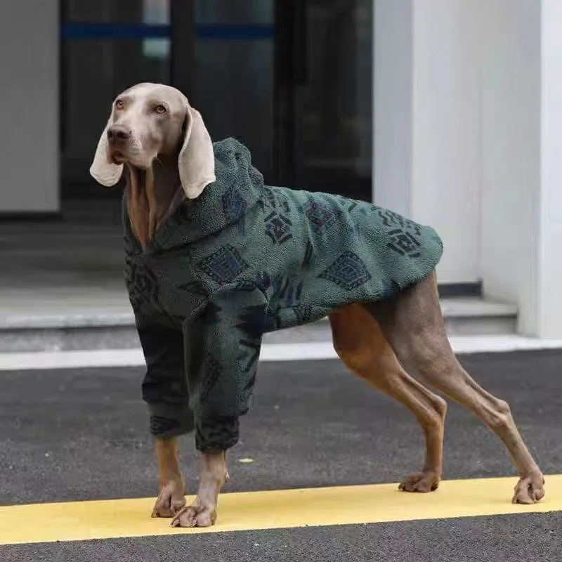 Hondenjas met capuchon, winter - Sherpa Hoodie Fleece recensie en prijs